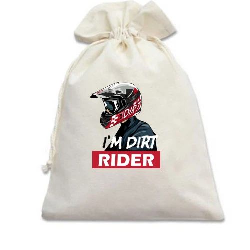 Подарунковий мішечок I'm a dirty rider