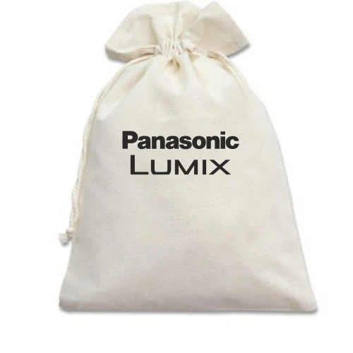 Подарочный мешочек, белый, Panasonic Lumix