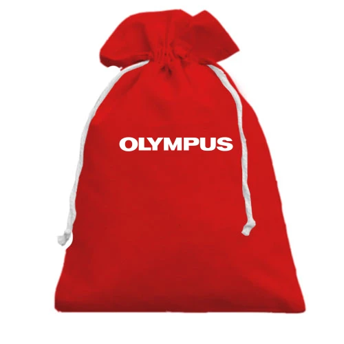 Подарочный мешочек, красный, Olympus