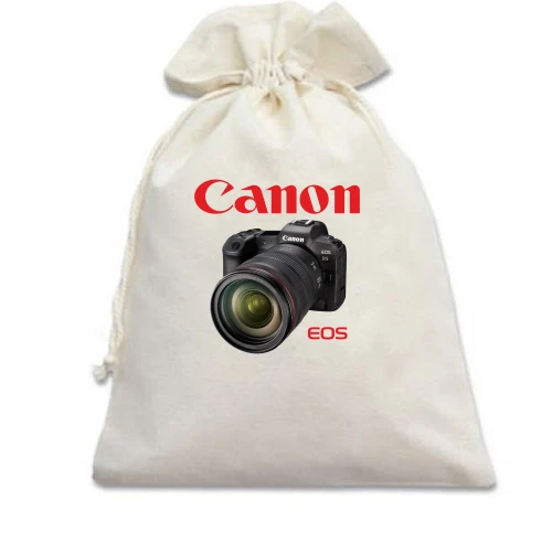 Подарочный мешочек, белый, Canon EOS R