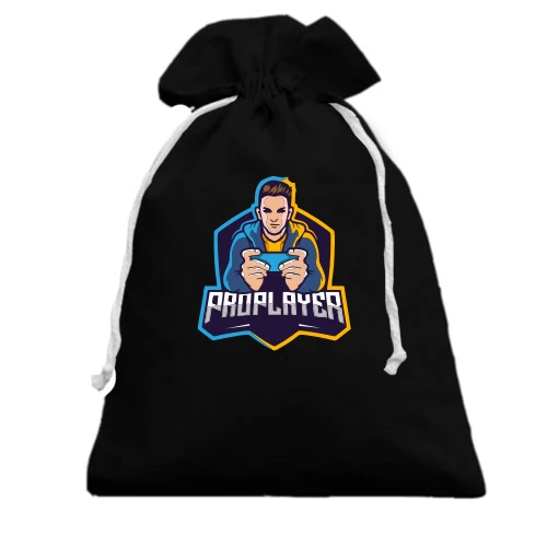 Подарочный мешочек, Черный, Proplayer