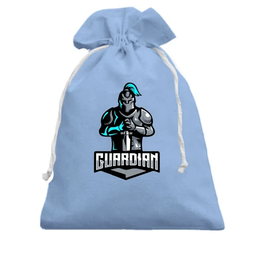 Подарочный мешочек, Голубой, Guarrdian