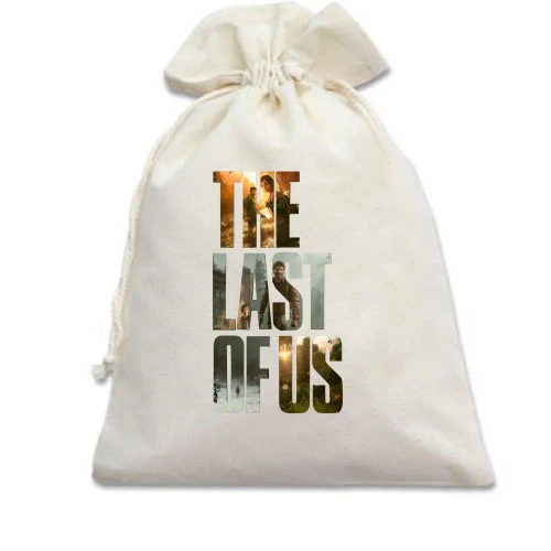 Подарочный мешочек, Белый, The Last of Us Logo