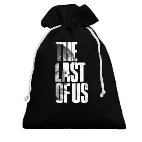 Подарочный мешочек, Черный, The Last of Us Logo (2)