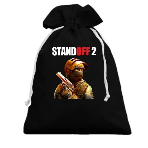 Подарочный мешочек, Черный, Standoff 2