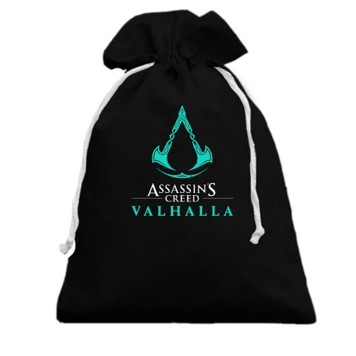 Подарочный мешочек, Черный, Assassin's Creed Valhalla