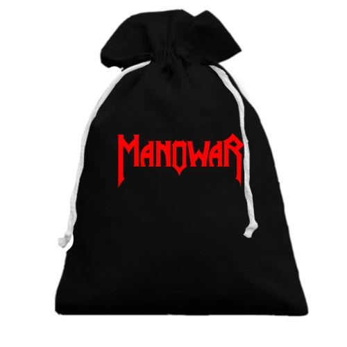 Подарочный мешочек, Черный, Manowar 2