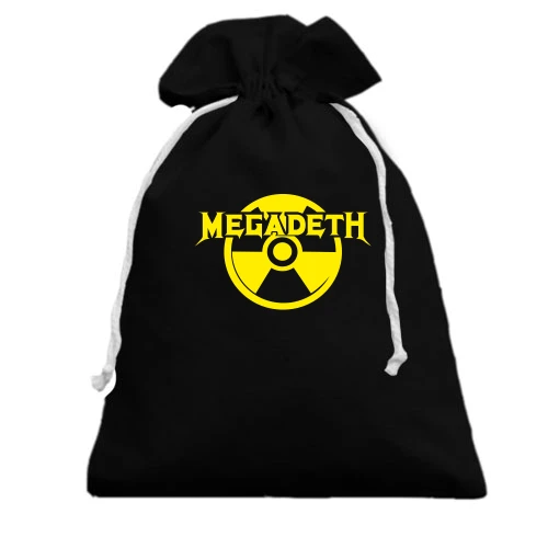 Подарунковий мішечок, Чорний, Megadeth 2
