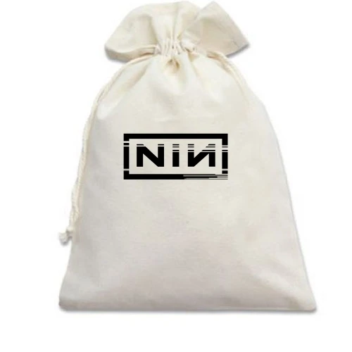 Подарочный мешочек, Белый, Nine Inch Nails 2