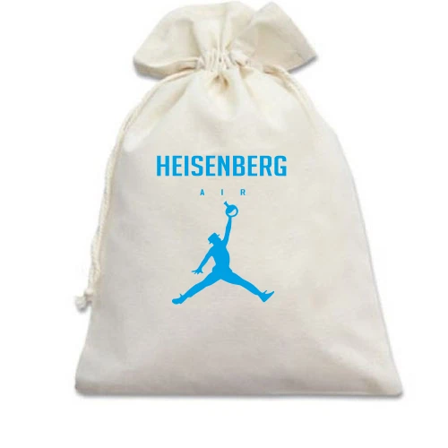 Подарочный мешочек, белый, Heisenrerg air