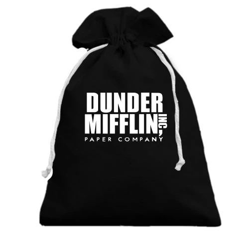 Подарочный мешочек, Черный, The Office - Dunder Mifflin