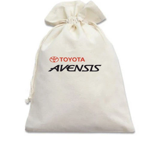 Подарочный мешочек, белый, Toyota Avensis