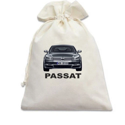 Подарочный мешочек, белый, Volkswagen Passat