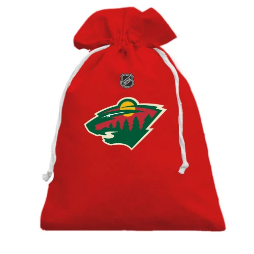 Подарунковий мішечок, Білий, Minnesota Wild (2)