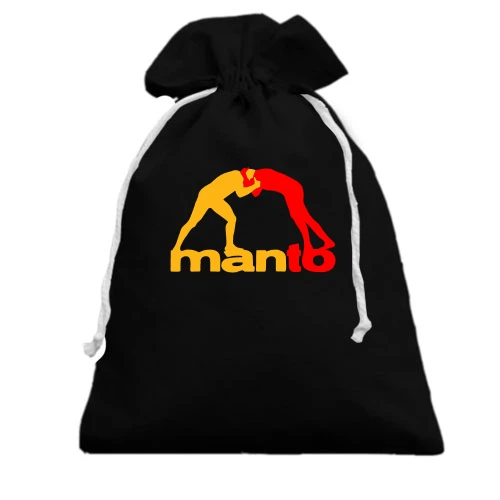 Подарочный мешочек, Черный, Manto