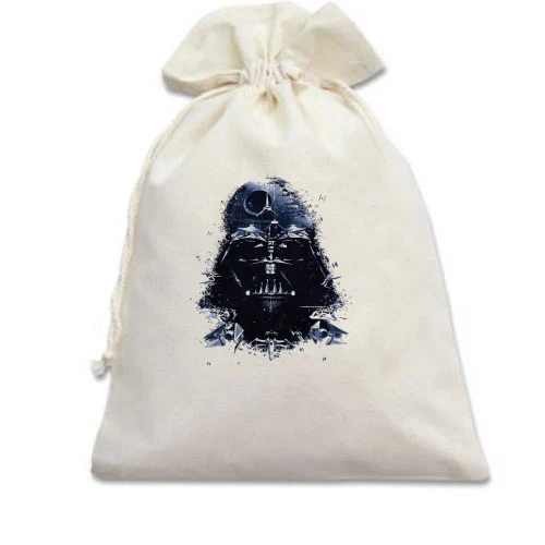 Подарочный мешочек, Белый, Star Wars Identities (Darth Vader)