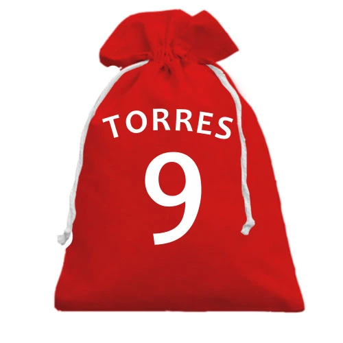 Подарочный мешочек, красный, Torres (CHELSEA)
