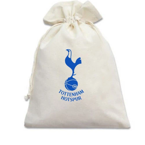 Подарочный мешочек, белый, Tottenham