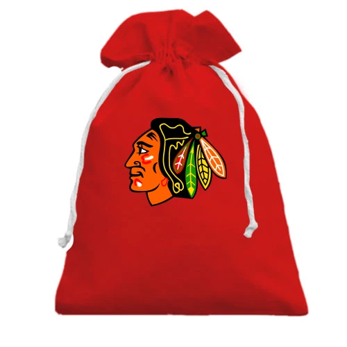Подарочный мешочек с логотипом Chicago Blackhawks