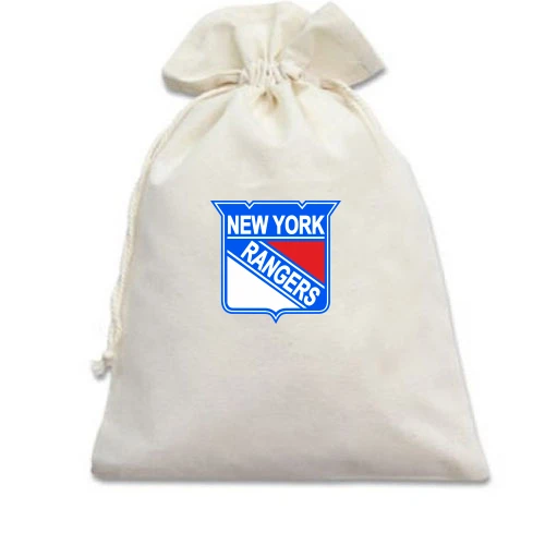 Подарочный мешочек New York Rangers с эмблемой-щитом