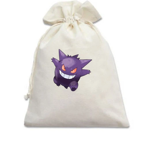 Подарочный мешочек с покемоном Генгар (Gengar)