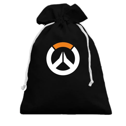 Подарочный мешочек, Черный, Overwatch