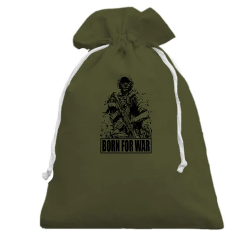 Подарунковий мішечок, хакі, Born For War