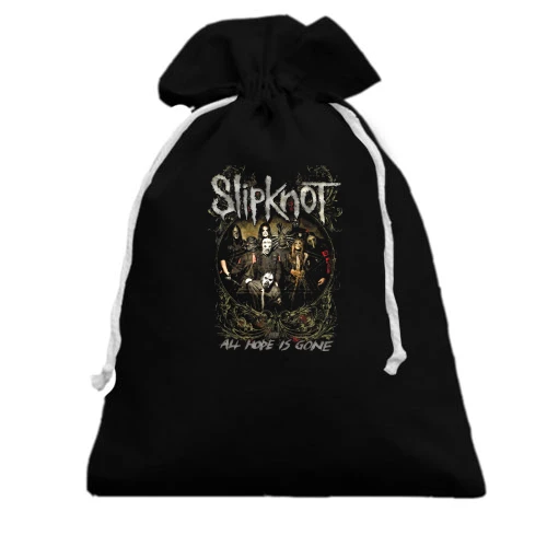 Подарунковий мішечок, Чорний, "Slipknot"