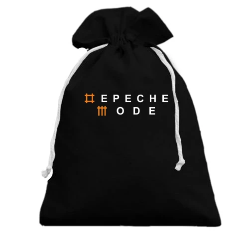 Подарочный мешочек, Черный, Depeche Mode 2