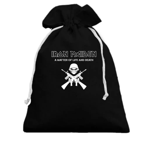 Подарунковий мішечок, чорний, Iron Maiden 2