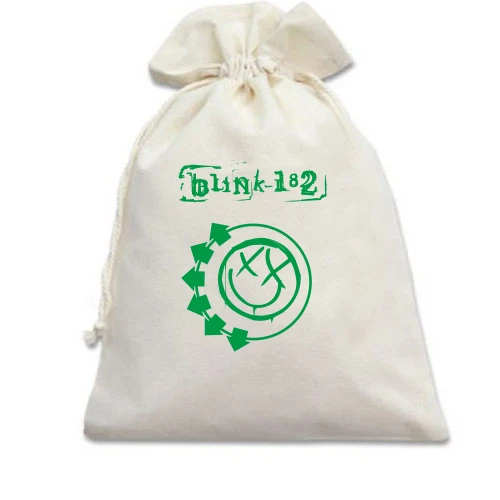 Подарочный мешочек Blink 182 smile