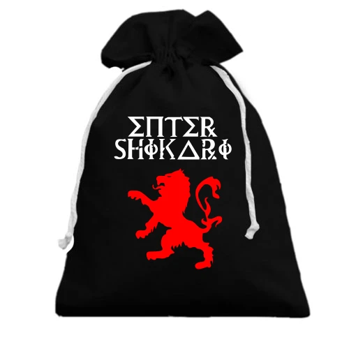 Подарунковий мішечок, чорний, Enter Shikari 5