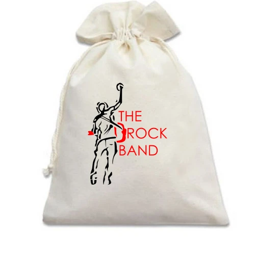 Подарочный мешочек, Белый, The Rock Band