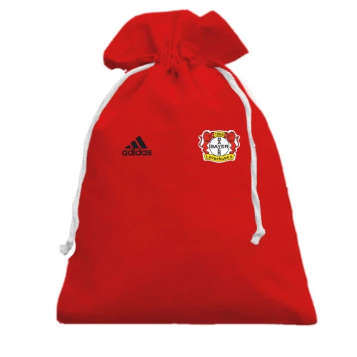 Подарочный мешочек, Красный, Байер 04 (Bayer 04 Leverkusen) mini