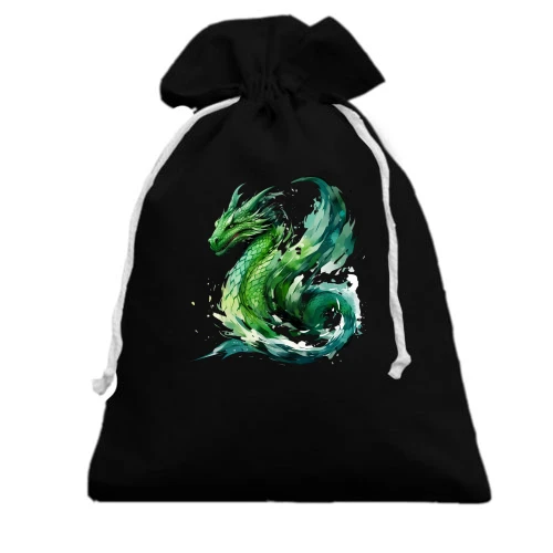 Подарунковий мішечок, чорний, Green Dragon Art (2)