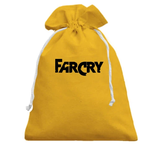 Подарочный мешочек, Желтый, Far Cry лого