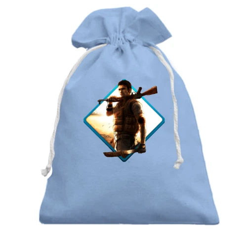 Подарочный мешочек, Голубой, Far Cry Man