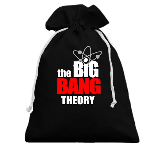 Подарочный мешочек, белый, The Big Bang Theory