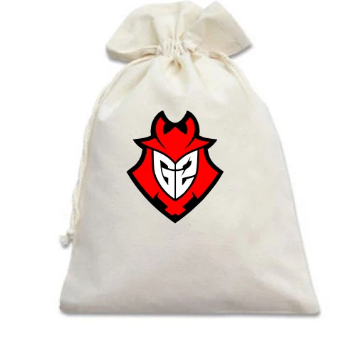 Подарочный мешочек, Белый, G2 eSports