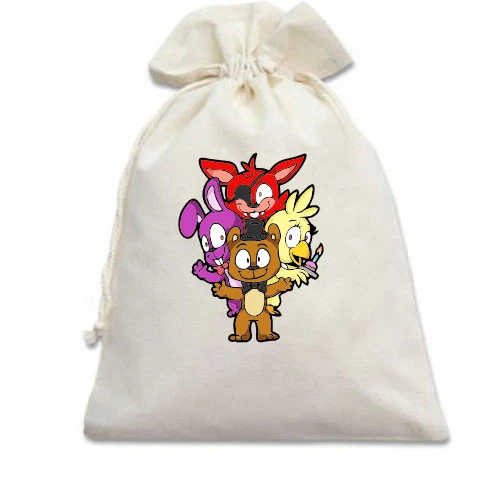 Подарочный мешочек, Белый, FNAF Игрушки
