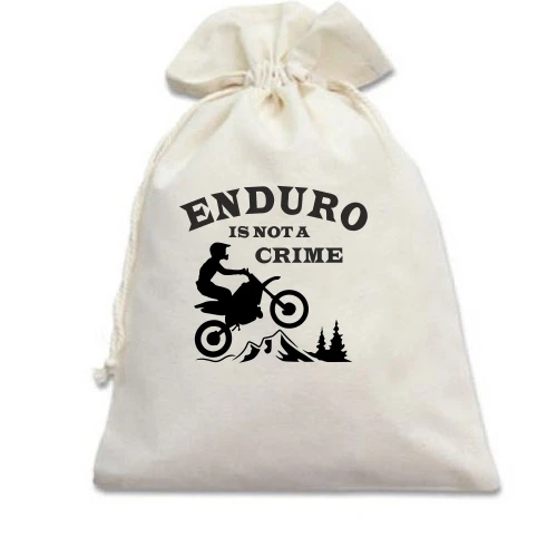 Подарунковий мішечок, білий, Ендуро (Enduro)