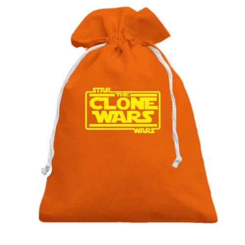 Подарочный мешочек, Красный, CloneWars 2