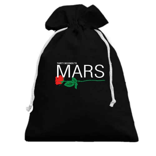 Подарунковий мішечок, Чорний, Thirty seconds to mars