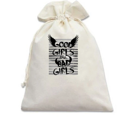 Подарочный мешочек Good girls are bad girls