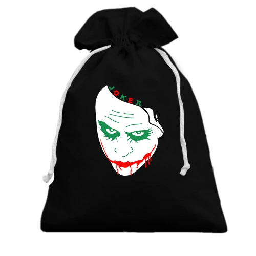 Подарунковий мішечок, чорний, Joker - Джокер