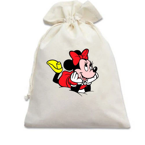 Подарочный мешочек Minie Mouse мечтает