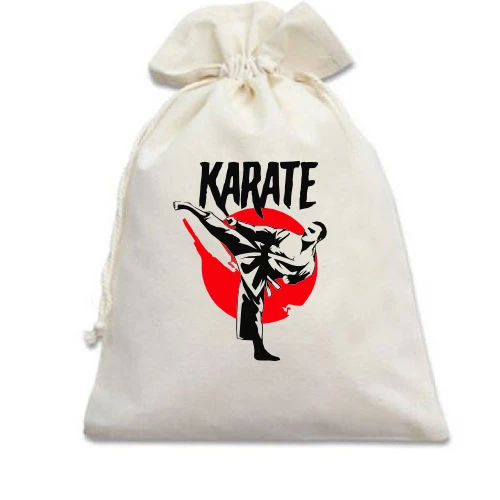 Подарунковий мішечок, білий, Karate (2)