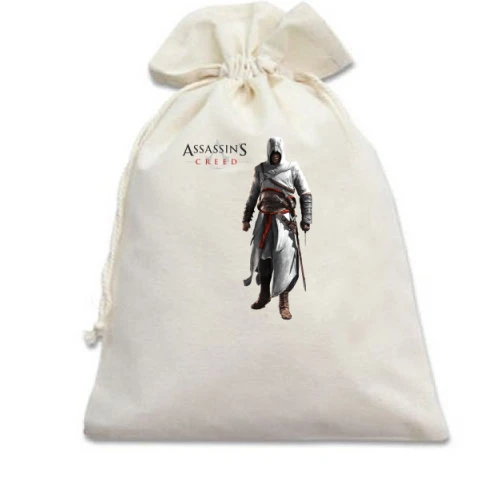 Подарочный мешочек, Белый, Assassin’s Creed Altair