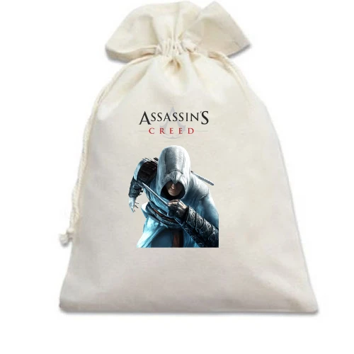 Подарочный мешочек, Белый, Assassin’s Альтаир
