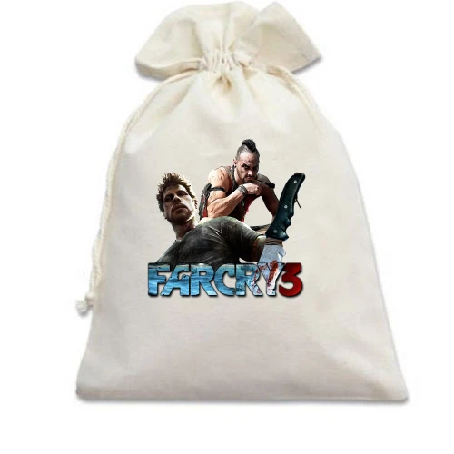 Подарочный мешочек, Белый, Far Cry 3